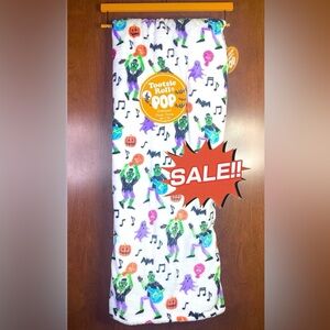 Tootsie Roll POP 60x70 Plush Halloween Throw Frankenstein Music Dance Candy NWT